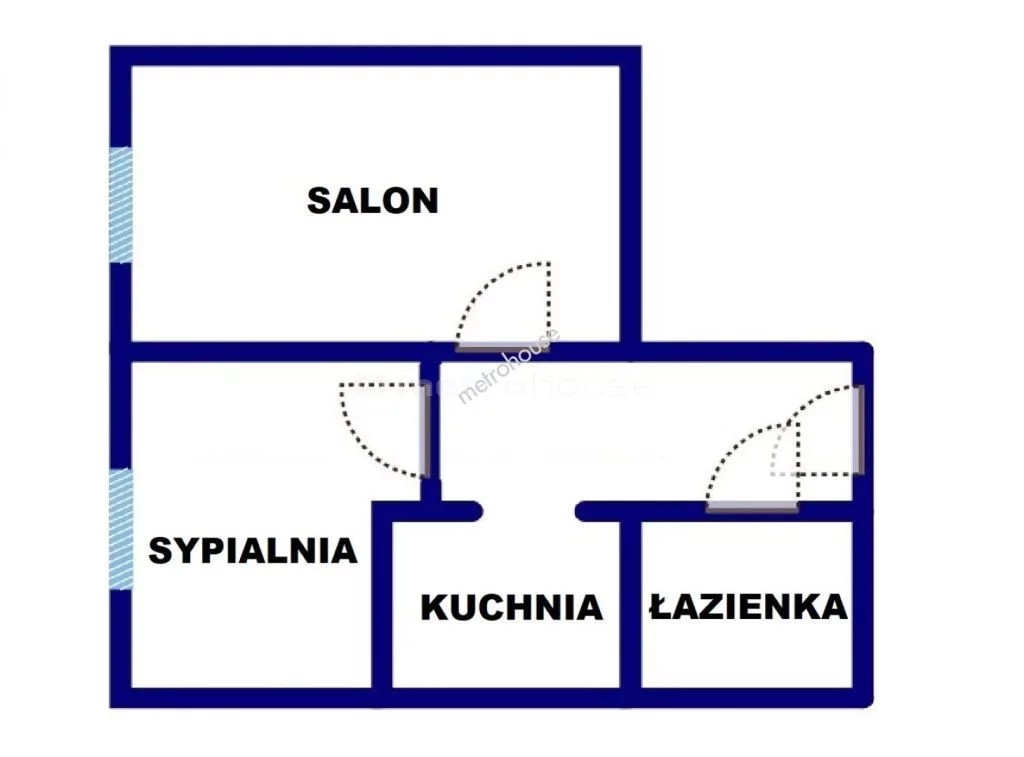 2 pokoje, mieszkanie 38,00 m², piętro 1, oferta nr , SMLOMO651, Rybnik, Morcinka