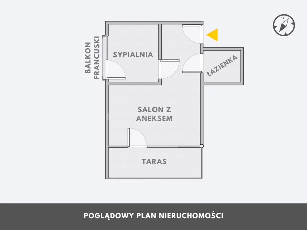 2 pokoje, apartament 30,93 m², parter, oferta nr , SMGUBI759, Grzybowo, Nadmorska