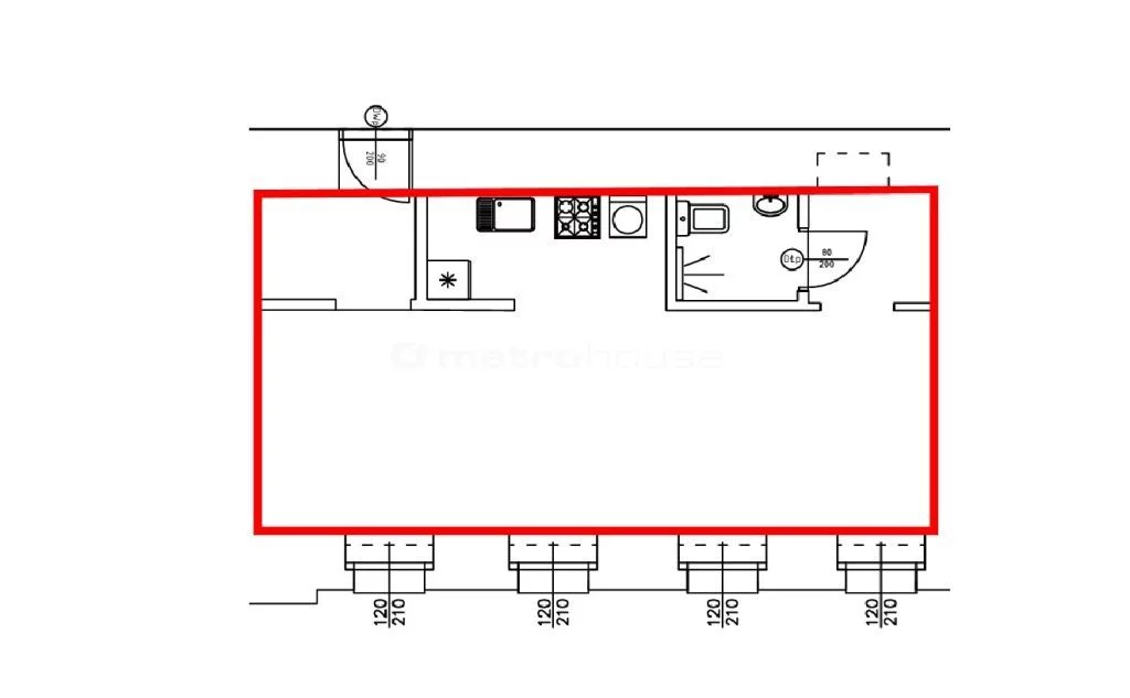 2 pokoje, mieszkanie 41,05 m², piętro 1, oferta nr , SMKIKO232, Łódź, Śródmieście, Śródmieście, Narutowicza