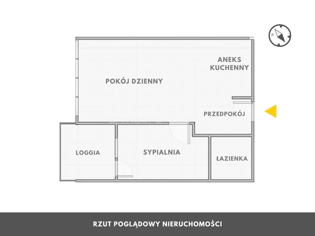 2 pokoje, mieszkanie 38,47 m², piętro 1, oferta nr , SMBIJY167, Kołobrzeg, Obrońców Westerplatte
