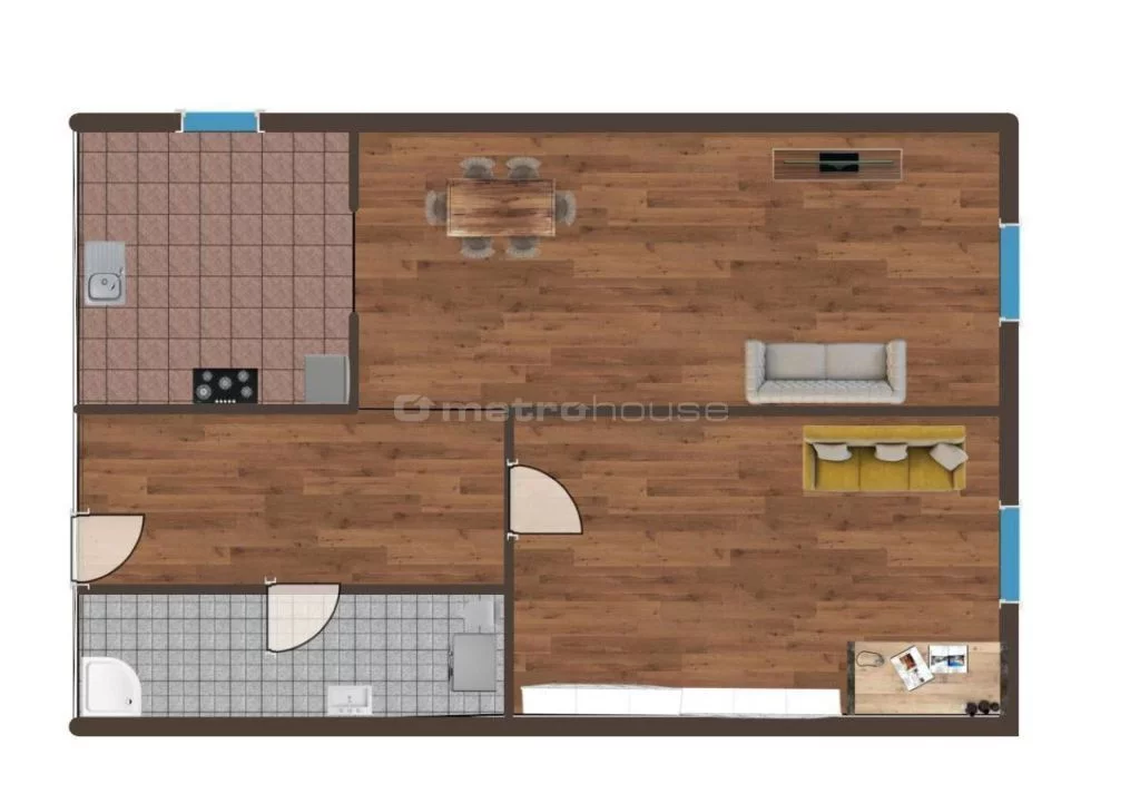 2 pokoje, mieszkanie 51,00 m², piętro 1, oferta nr , SMRICO407, Oleśnica