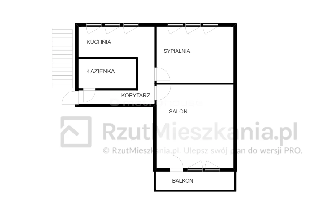 2 pokoje, mieszkanie 44,56 m², piętro 4, oferta nr , SMGEGE561, Łódź, Pietrusińskiego