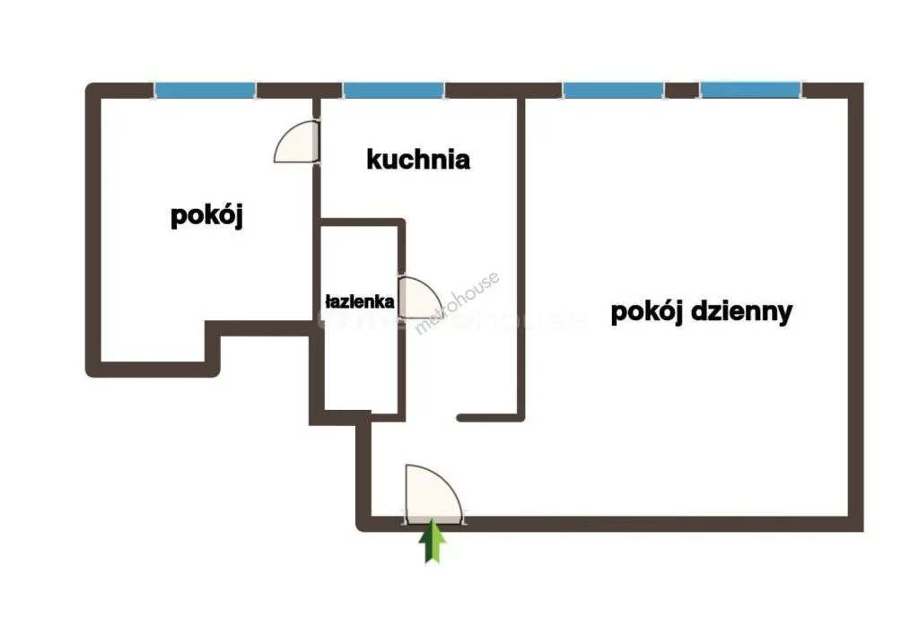 2 pokoje, mieszkanie 49,15 m², piętro 1, oferta nr , SMFURY526, Polanica-Zdrój, Prusa