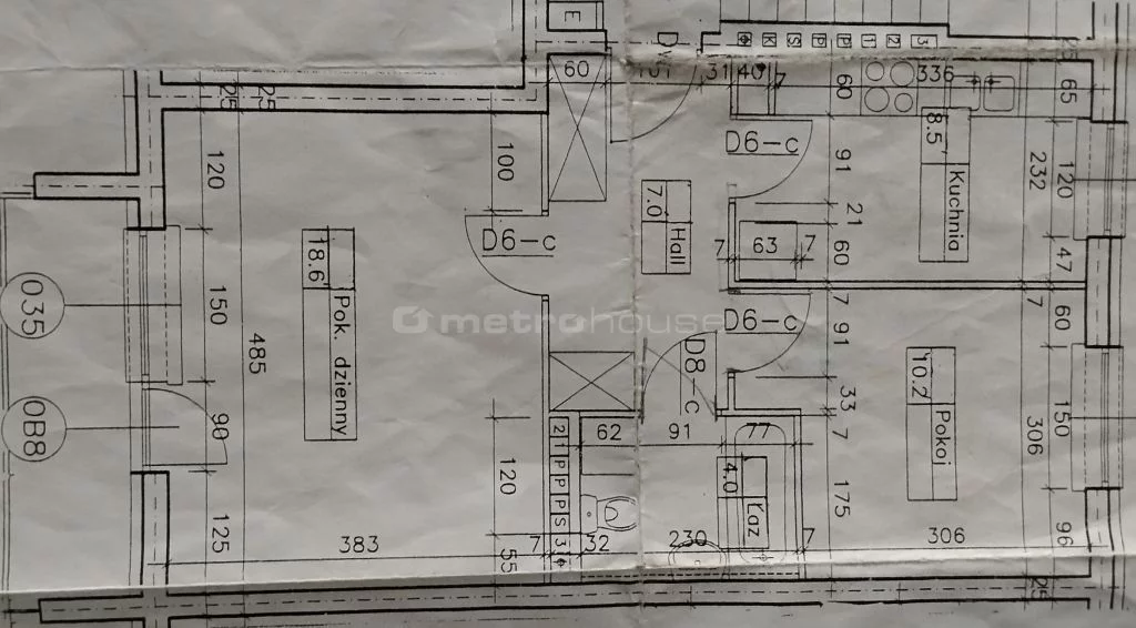2 pokoje, mieszkanie 48,30 m², parter, oferta nr , SMTECE881, Pruszków