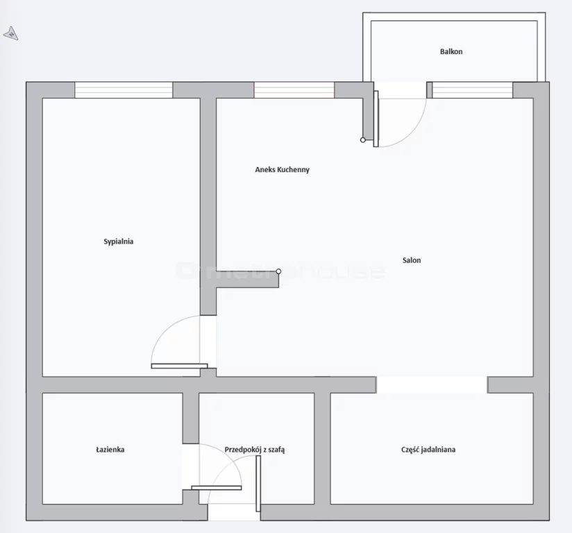 2 pokoje, mieszkanie 38,30 m², piętro 4, oferta nr , SMJURU757, Gliwice, Sośnica, Przyszłości