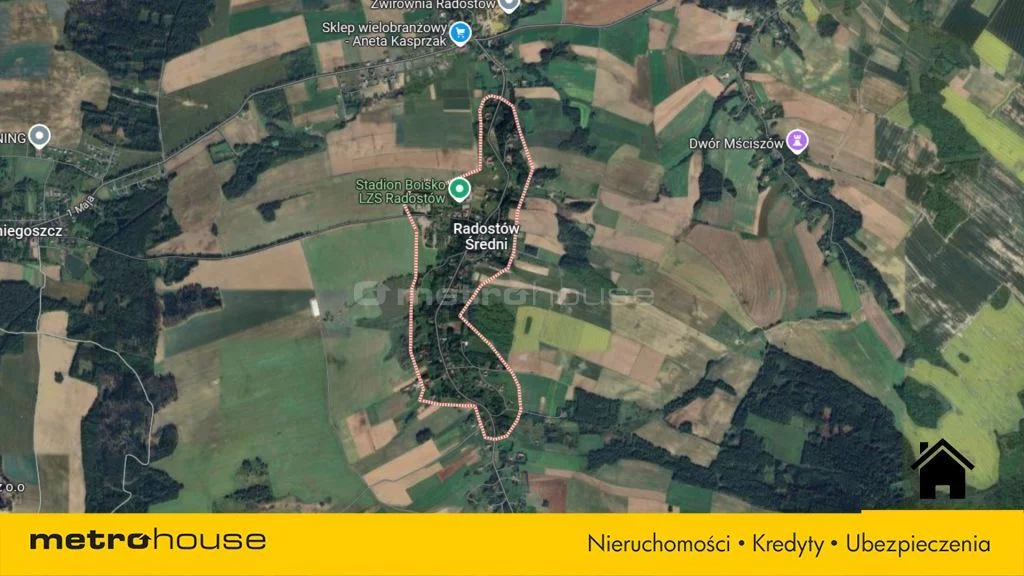 2 pokoje, mieszkanie 22,20 m², parter, oferta nr , SMCULI499, Radostów Średni