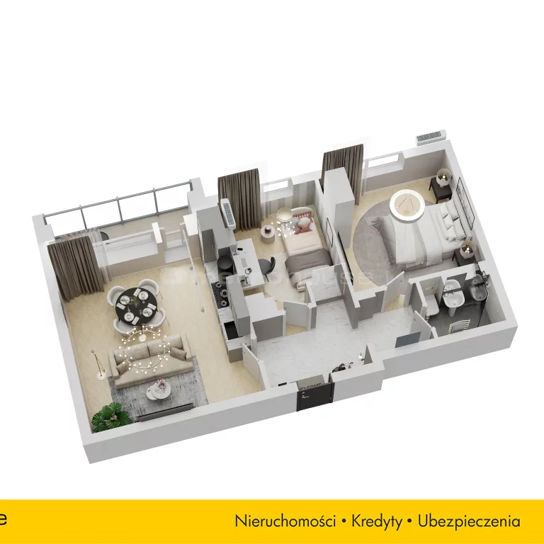 2 pokoje, mieszkanie 49,91 m², piętro 10, oferta nr , SMPAZA673, Warszawa, Bemowo, Bemowo, Rozłogi