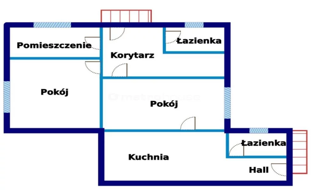 2 pokoje, mieszkanie 55,95 m², parter, oferta nr , SMMIMI500, Krosno, Rzeszowska