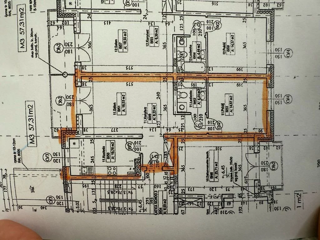 2 pokoje, mieszkanie 57,31 m², piętro 2, oferta nr , SMGONO187, Terespol, Sienkiewicza