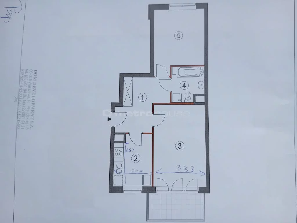 2 pokoje, mieszkanie 52,50 m², piętro 2, oferta nr , SMRABO186, Warszawa, Białołęka, Białołęka, Skarbka z Gór