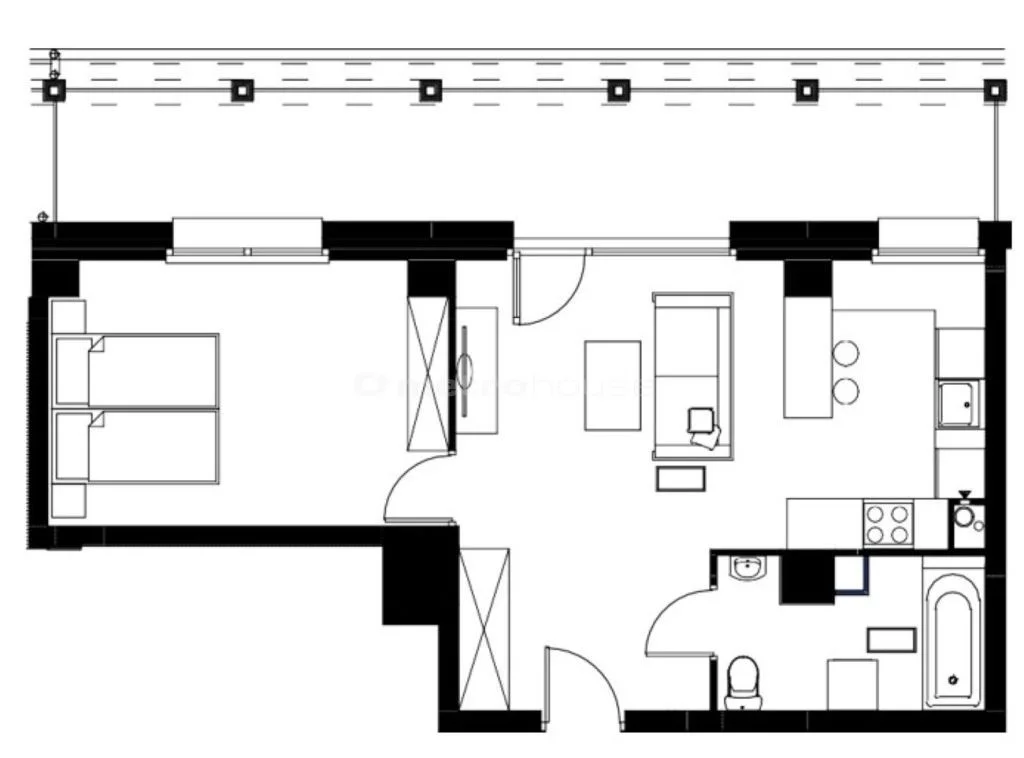 2 pokoje, mieszkanie 47,92 m², parter, oferta nr , SMCEGY844, Stargard