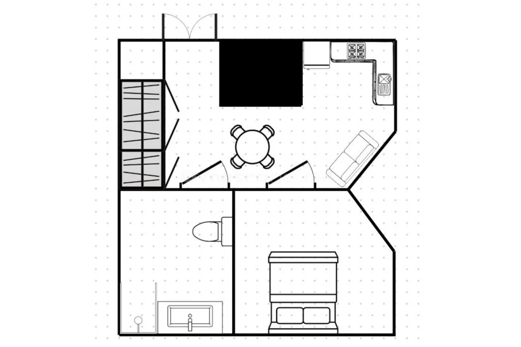 2 pokoje, mieszkanie 51,00 m², parter, oferta nr , SMHEJY499, Kraków, Stare Miasto, Stare Miasto, Św. Sebastiana