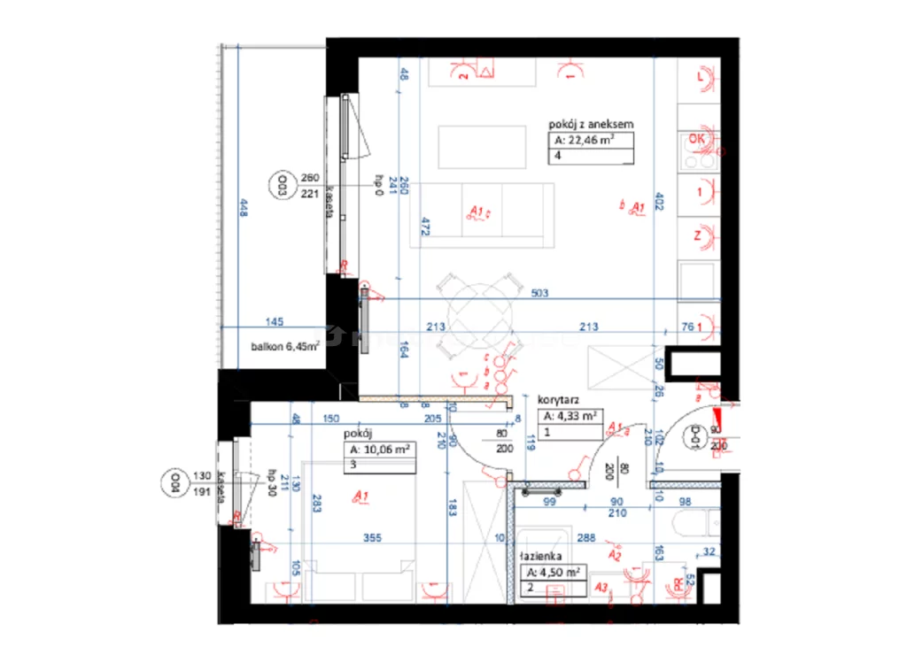 Mieszkanie na sprzedaż, 41,54 m², 2 pokoje, parter, oferta nr SMDATE691