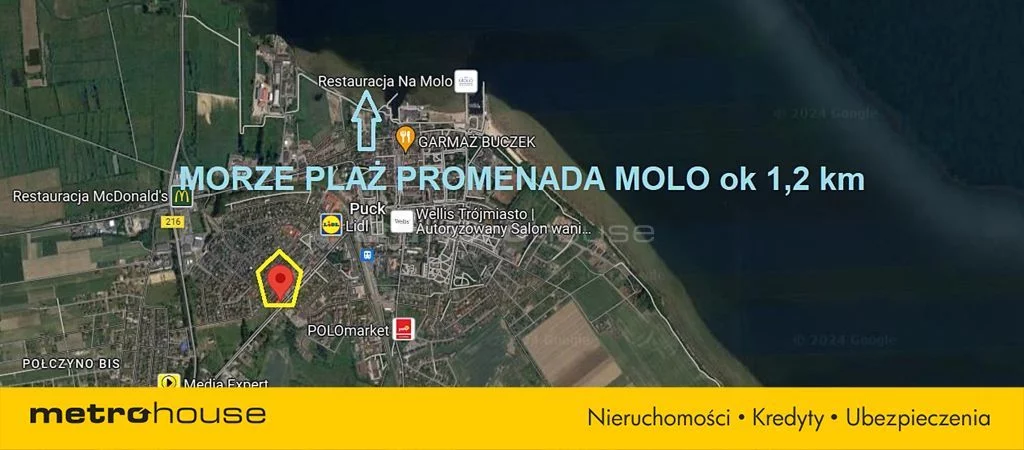 2 pokoje, mieszkanie 47,93 m², piętro 2, oferta nr , SMROCO602, Puck, Sychty