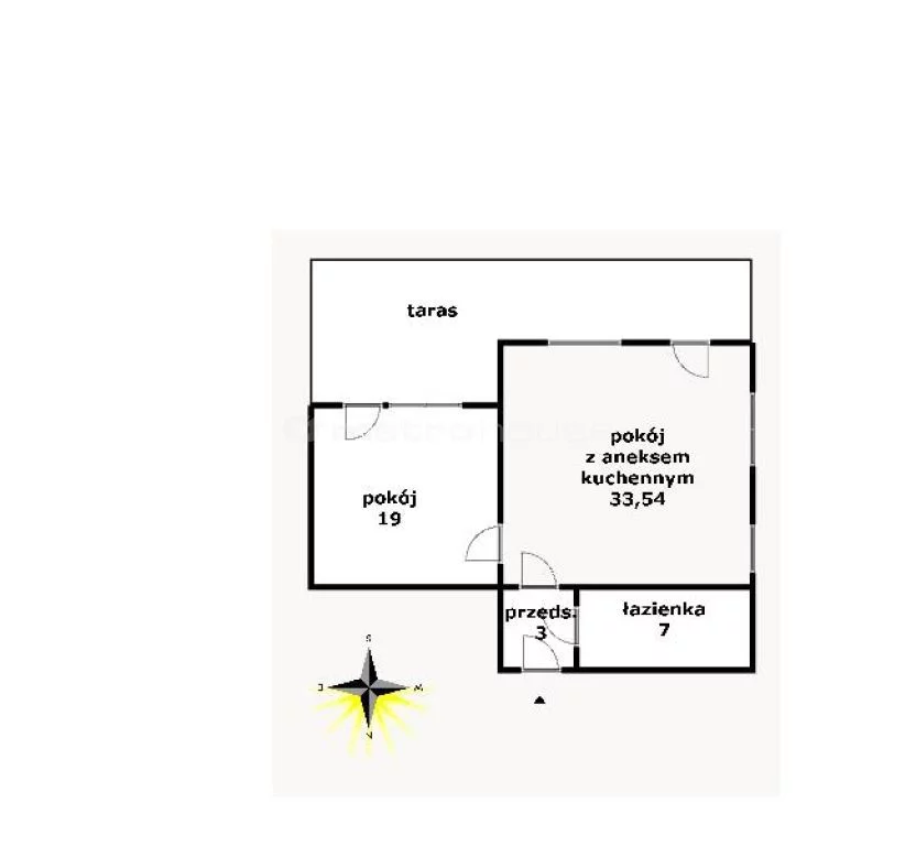 2 pokoje, apartament 62,54 m², piętro 1, oferta nr , PYFA229, Szklarska Poręba