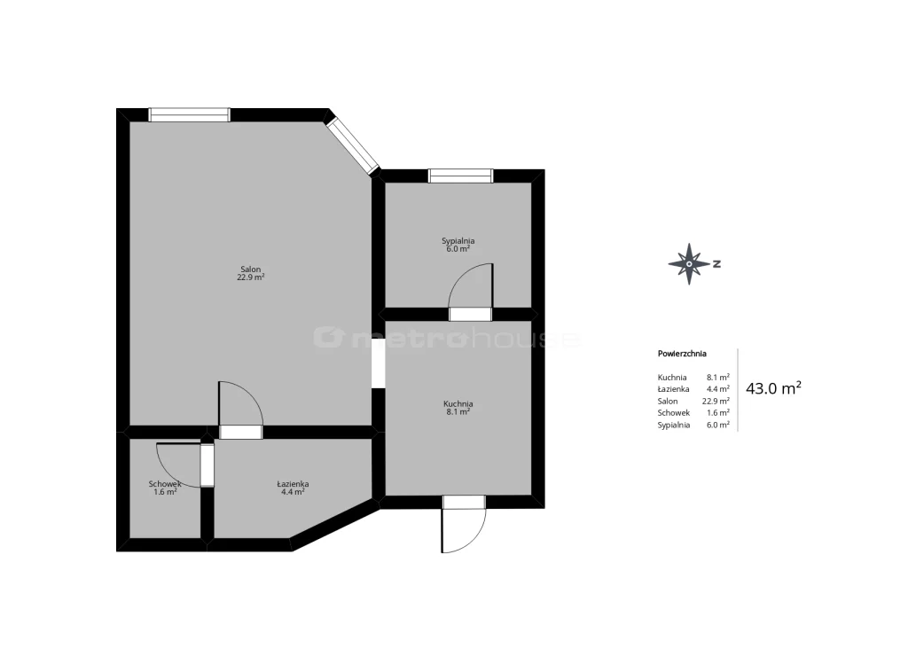 2 pokoje, mieszkanie 42,94 m², piętro 3, oferta nr , SMREPA155, Łódź, Śródmieście, Śródmieście, Targowa