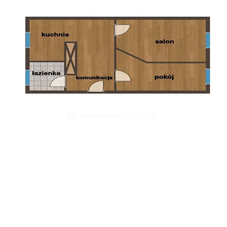 2 pokoje, mieszkanie 43,20 m², parter, oferta nr , SMPISA468, Olsztyn, Zatorze, Tczewska