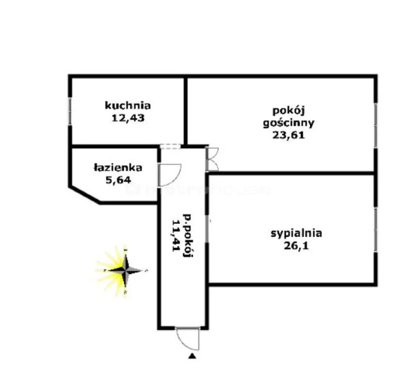 2 pokoje, mieszkanie 79,12 m², piętro 3, oferta nr , GAWI636, Kołobrzeg, Unii Lubelskiej