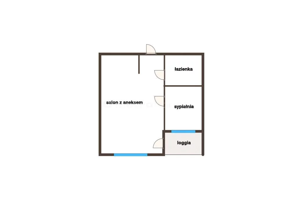 2 pokoje, mieszkanie 45,80 m², parter, oferta nr , SMBENA245, Ustka
