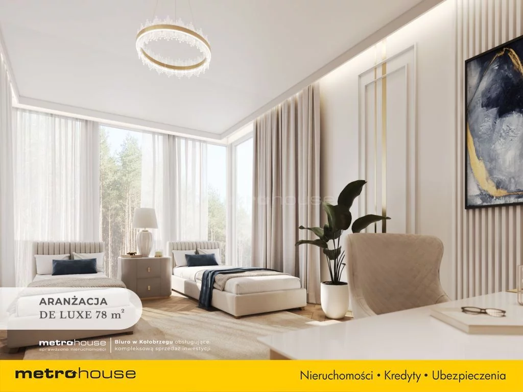 2 pokoje, mieszkanie 32,06 m², piętro 1, oferta nr , SMNUPA726, Ustronie Morskie