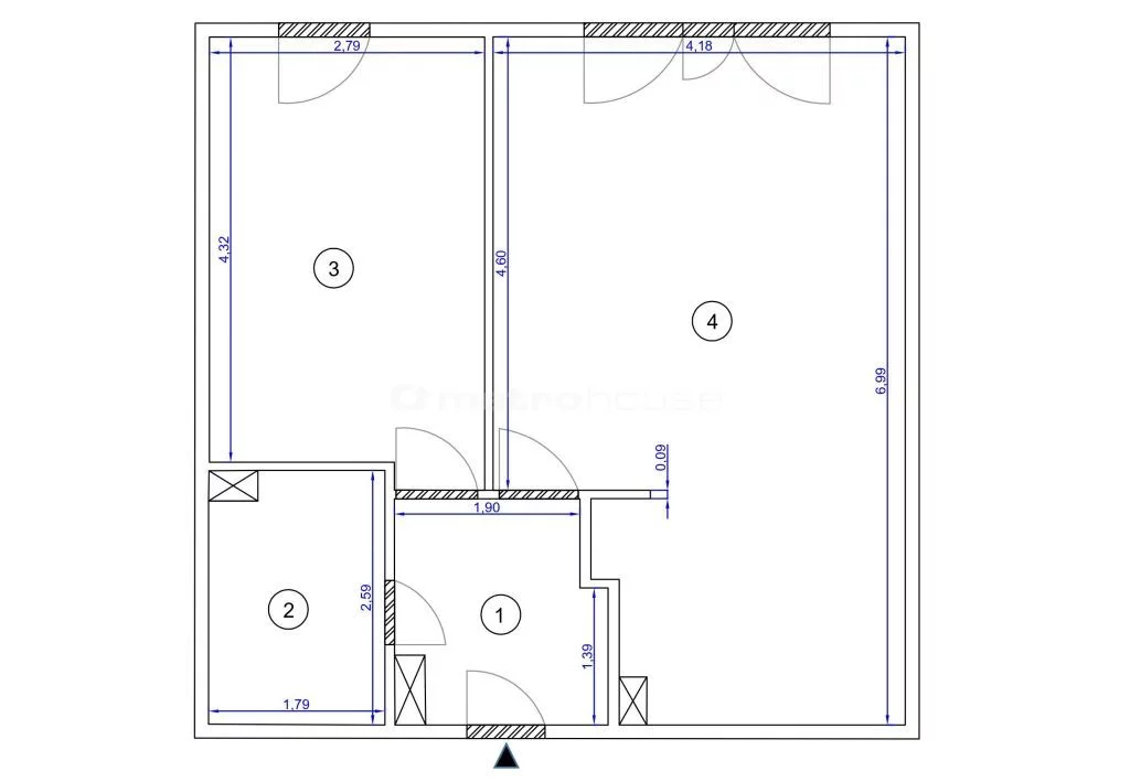 2 pokoje, mieszkanie 47,55 m², piętro 1, oferta nr , SMZOVY988, Warszawa, Praga Północ, Praga Północ, Wileńska