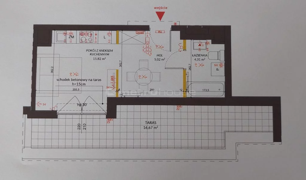 2 pokoje, mieszkanie 25,52 m², piętro 8, oferta nr , SMGOBO194, Warszawa, Białołęka, Białołęka, Winorośli