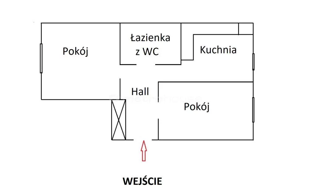 2 pokoje, mieszkanie 35,32 m², piętro 3, oferta nr , SMFONA237, Siedlce, Wyszyńskiego