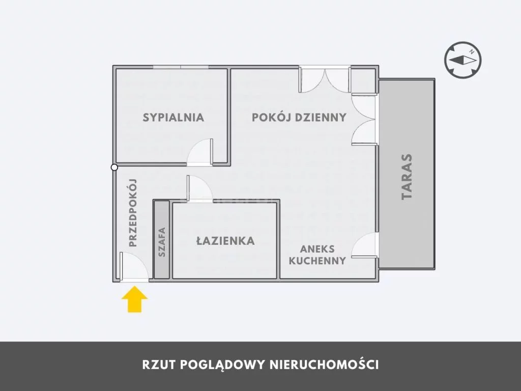 2 pokoje, apartament 52,10 m², parter, oferta nr , SMZUBO870, Ustronie Morskie, Zachodnia