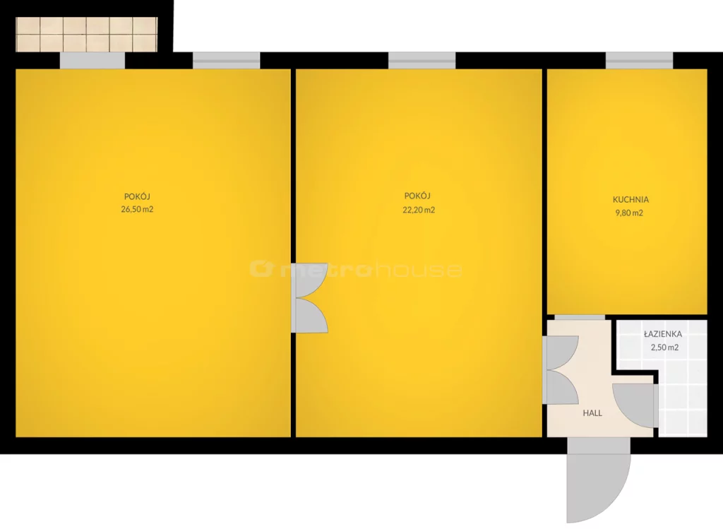 2 pokoje, mieszkanie 63,64 m², piętro 2, oferta nr , SMZUVE123, Łódź, Bałuty, Bałuty, Zgierska