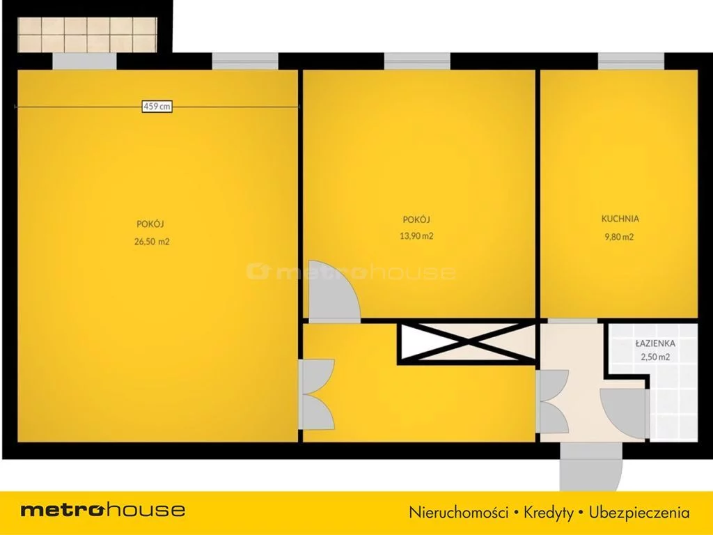 2 pokoje, mieszkanie 63,64 m², piętro 2, oferta nr , SMZUVE123, Łódź, Bałuty, Bałuty, Zgierska