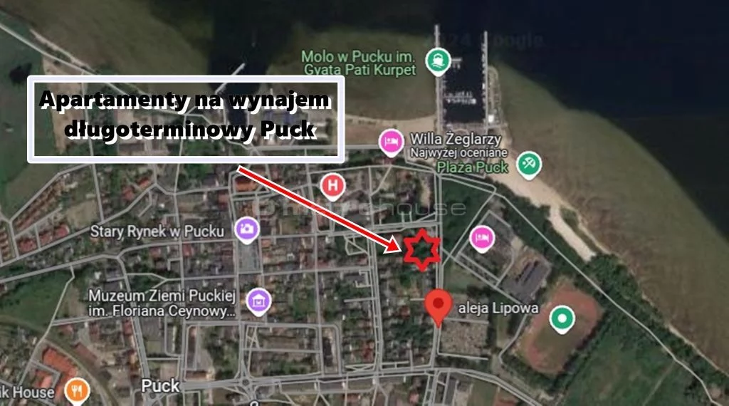 2 pokoje, mieszkanie 37,00 m², piętro 1, oferta nr , WMMASO823, Puck, Al. Lipowa