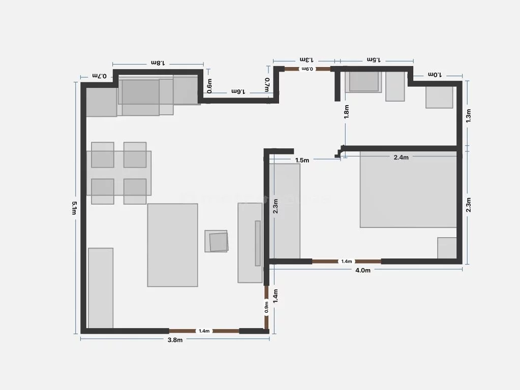 2 pokoje, mieszkanie 34,37 m², piętro 2, oferta nr , WMLICO848, Bielsko-Biała, Kochanowskiego