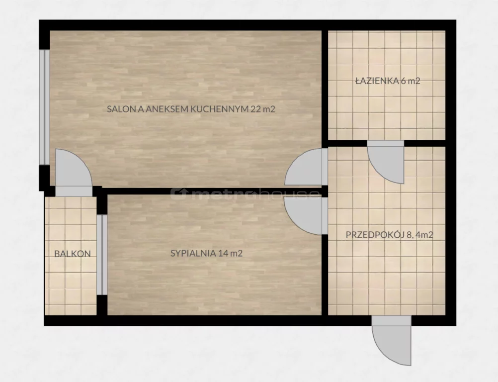 2 pokoje, mieszkanie 50,36 m², piętro 4, oferta nr , WMRUPO126, Warszawa, Ursynów, Ursynów, Lanciego