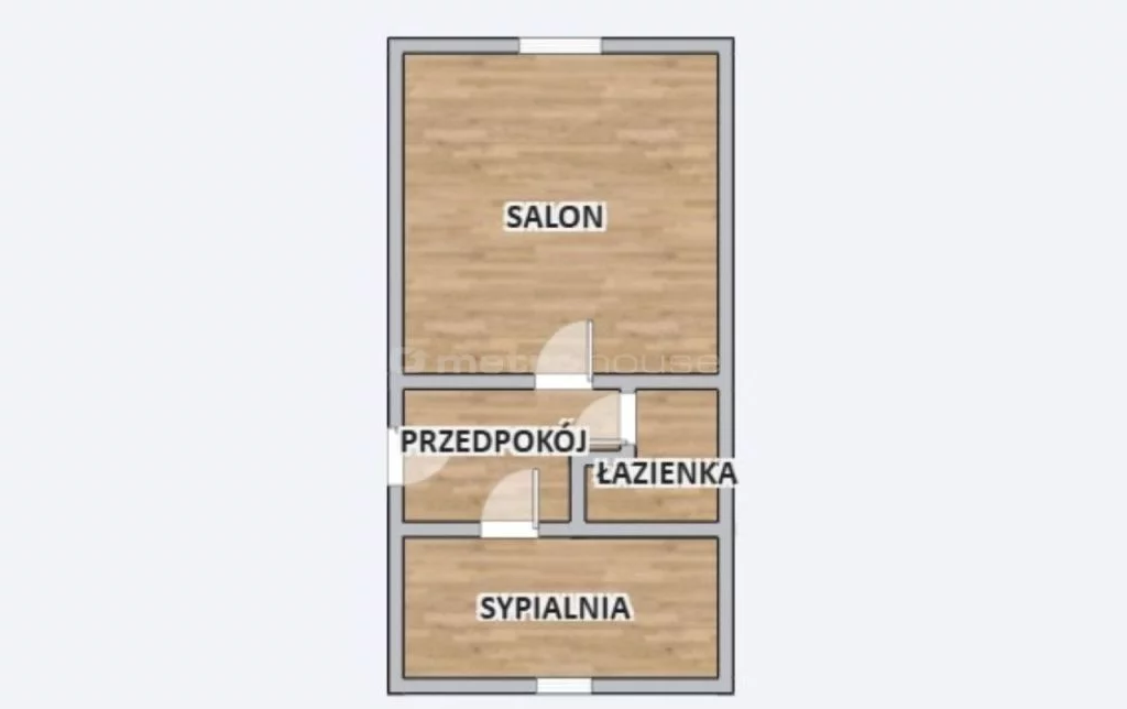 2 pokoje, mieszkanie 42,41 m², piętro 1, oferta nr , WMGICU567, Piekary Śląskie