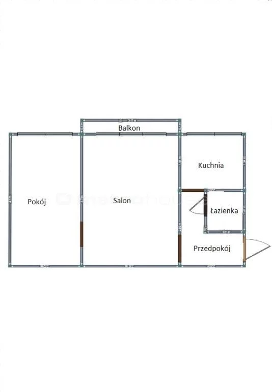 2 pokoje, mieszkanie 37,65 m², piętro 4, oferta nr , NAXE382, Łódź, Bałuty, Bałuty, Plantowa