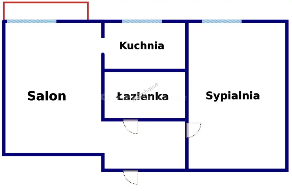 2 pokoje, mieszkanie 37,09 m², piętro 3, oferta nr , WMGELY530, Łódź, Bałuty, Bałuty, Plantowa