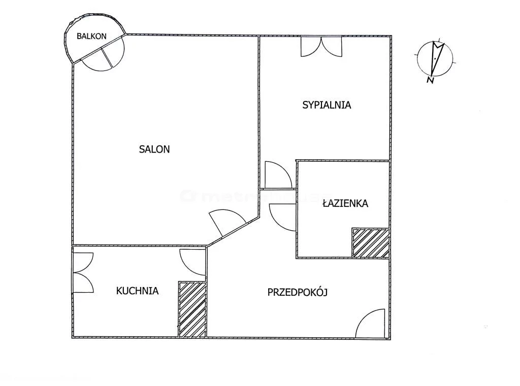 2 pokoje, mieszkanie 50,50 m², piętro 2, oferta nr , WMFAJU885, Warszawa, Praga Południe, Praga Południe, Witwickiego