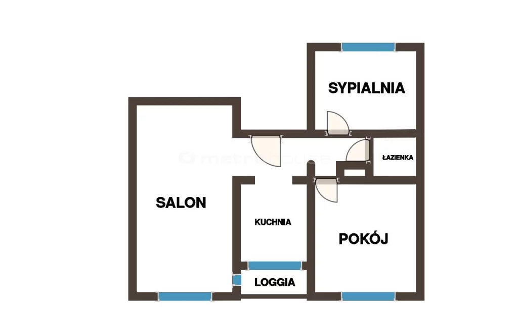 3 pokoje, mieszkanie 48,50 m², piętro 3, oferta nr , SMRAFE804, Rybnik, Barbary