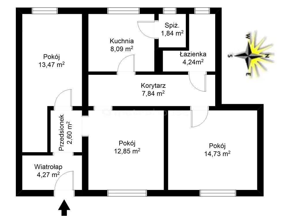 3 pokoje, mieszkanie 113,15 m², parter, oferta nr , RISA323, Inowrocław, Bolesława Chrobrego