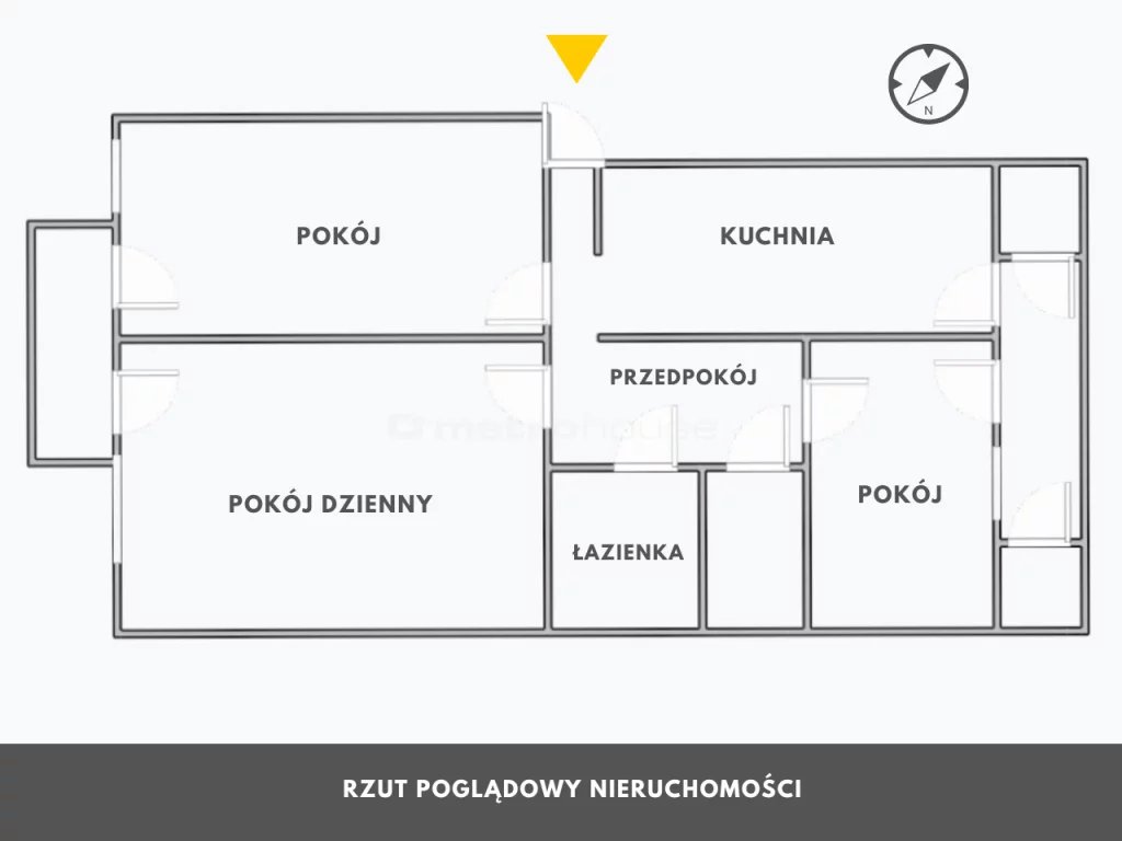 3 pokoje, mieszkanie 67,98 m², piętro 2, oferta nr , SMNEPA629, Kołobrzeg, Budowlana