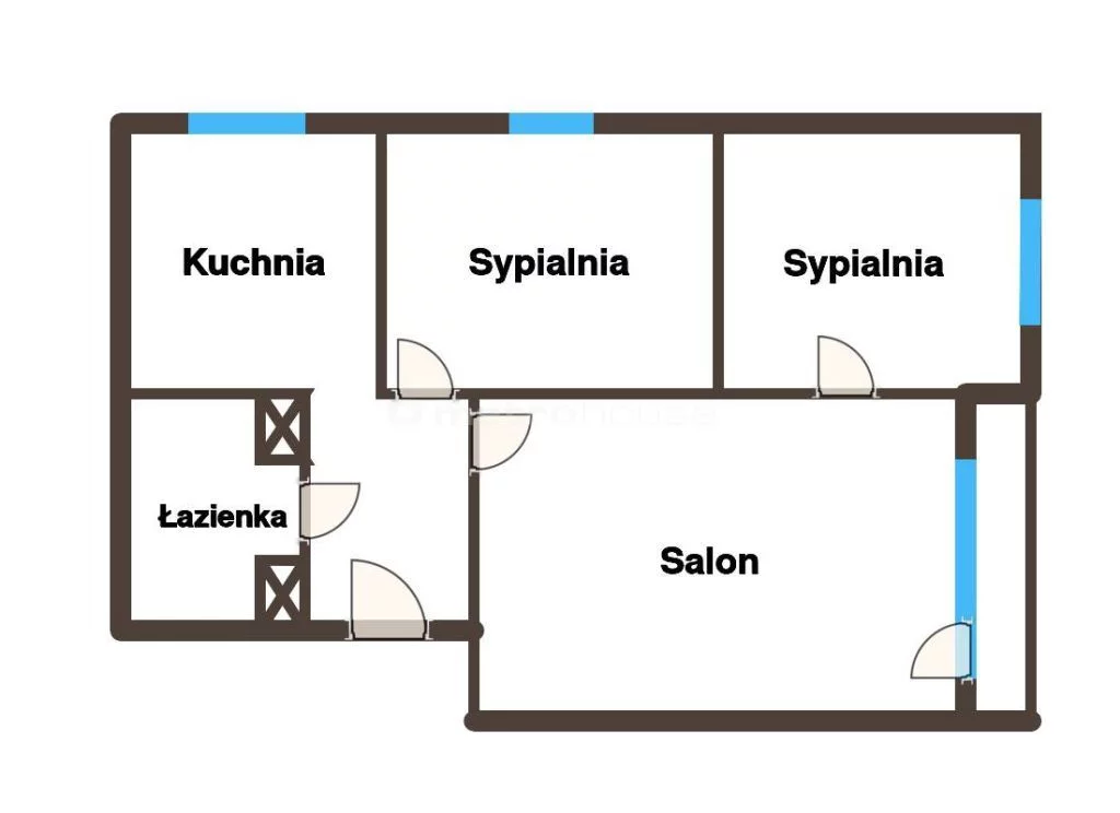 3 pokoje, mieszkanie 48,00 m², piętro 9, oferta nr , SMRODI547, Rybnik, Chalotta
