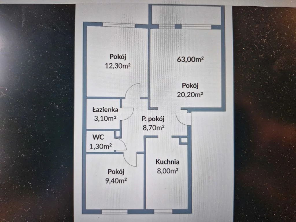 3 pokoje, mieszkanie 63,00 m², piętro 4, oferta nr , SMMILE216, Żyrardów, Girarda
