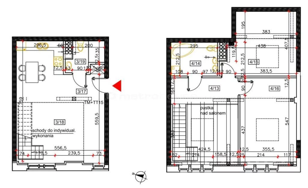 3 pokoje, mieszkanie 91,24 m², piętro 2, oferta nr , PR012862/LK/10887, Iława