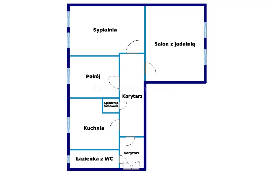 3 pokoje, mieszkanie 132,00 m², piętro 1, oferta nr , SMSEFY430, Jelenia Góra