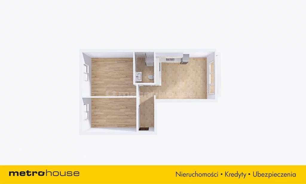 3 pokoje, mieszkanie 48,64 m², piętro 1, oferta nr , SMTEVI589, Iława, Konopnickiej