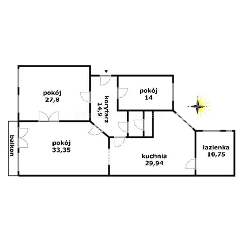 3 pokoje, mieszkanie 132,13 m², piętro 2, oferta nr , SMLEKI275, Łódź, Śródmieście, Śródmieście, Kościuszki