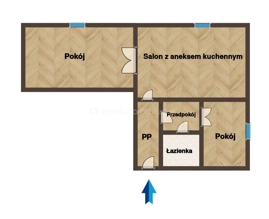 3 pokoje, mieszkanie 52,00 m², piętro 3, oferta nr , SMJAHA587, Zabrze, Krakowska