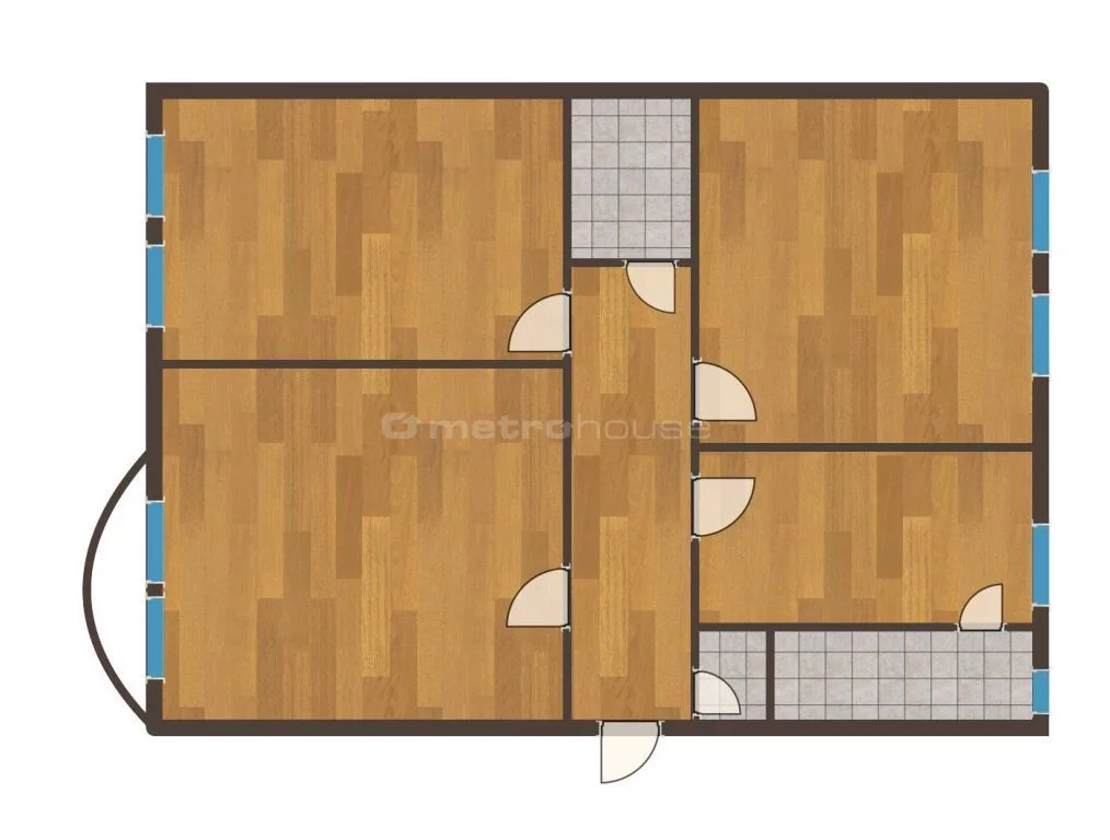 3 pokoje, mieszkanie 82,60 m², piętro 3, oferta nr , SMVUDO423, Mrągowo, Królewiecka