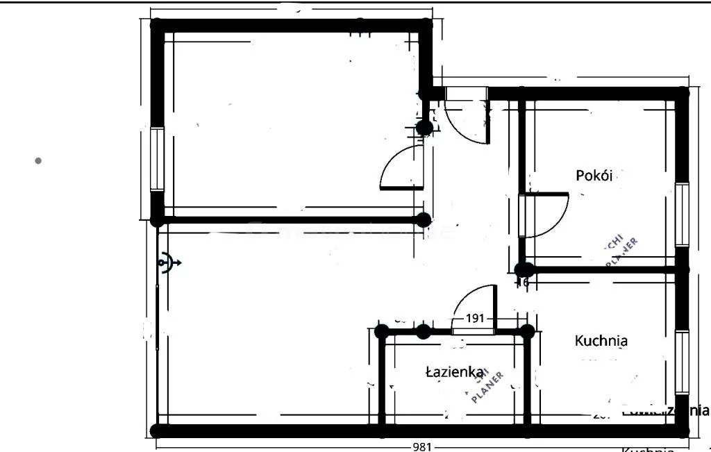 Mieszkanie na sprzedaż, 53,00 m², 3 pokoje, 2 piętro, oferta nr SMBEVI166