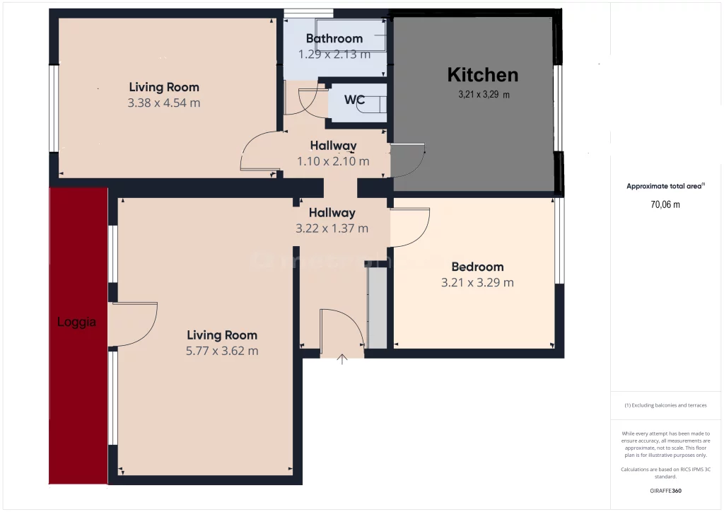 3 pokoje, mieszkanie 73,10 m², piętro 1, oferta nr , SMLURU359, Bronisze, Kwiatowa